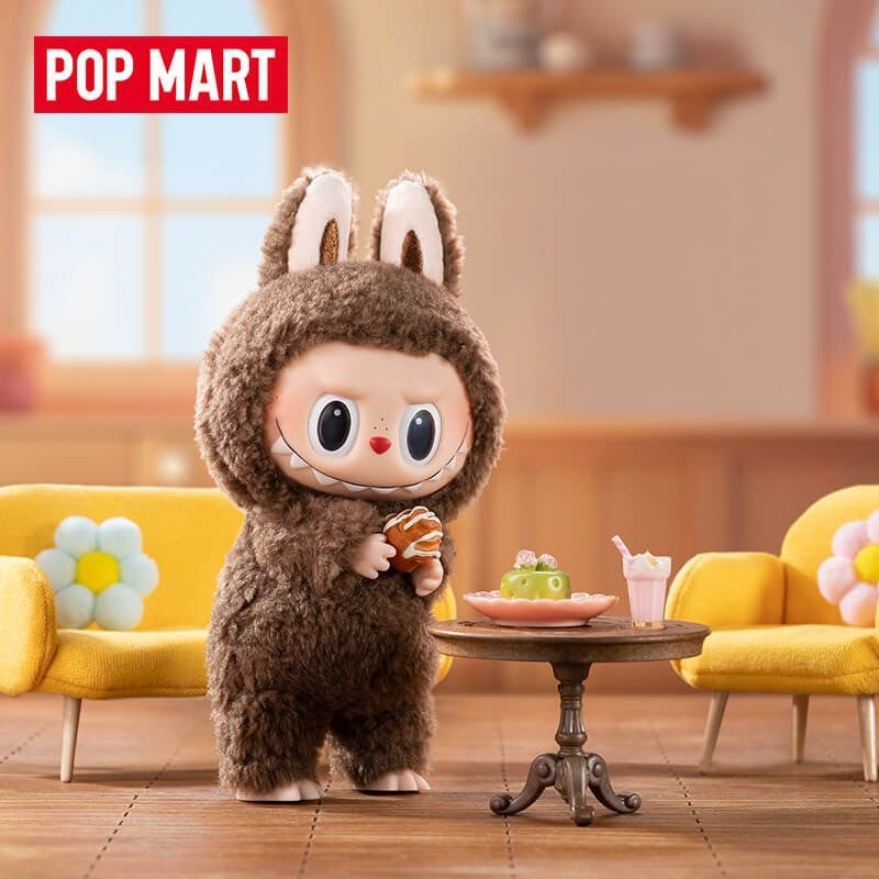 V1 POP MART LABUBU Heart-beating Macaron Vinyl Face Blind Box Toy - 15-17cm Gift Figure
