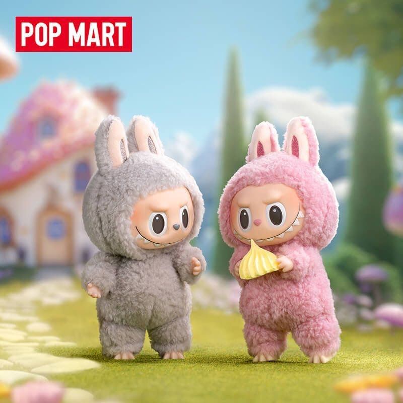 V1 POP MART LABUBU Heart-beating Macaron Vinyl Face Blind Box Toy - 15-17cm Gift Figure