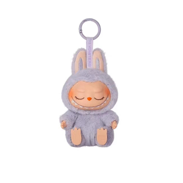 V2 POPMART LABUBU Sitting Party Vinyl Plush Keychain Series - 15 - 17cm Figure