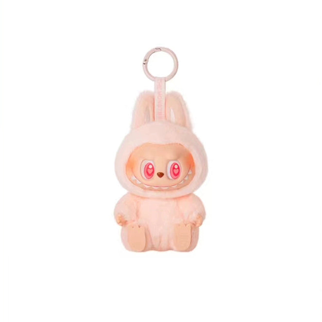 V2 POPMART LABUBU Sitting Party Vinyl Plush Keychain Series - 15 - 17cm Figure