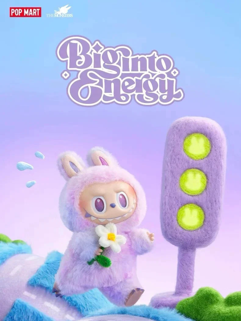 V3 Labubu The Monsters High Energy Ahead Series Vinyl Plush Doll Blind Box - Approx. 17cm Tall