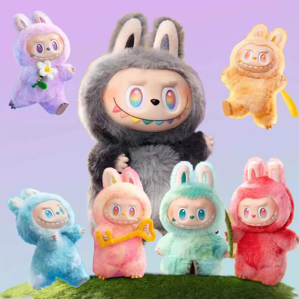 V3 Labubu The Monsters High Energy Ahead Series Vinyl Plush Doll Blind Box - Approx. 17cm Tall