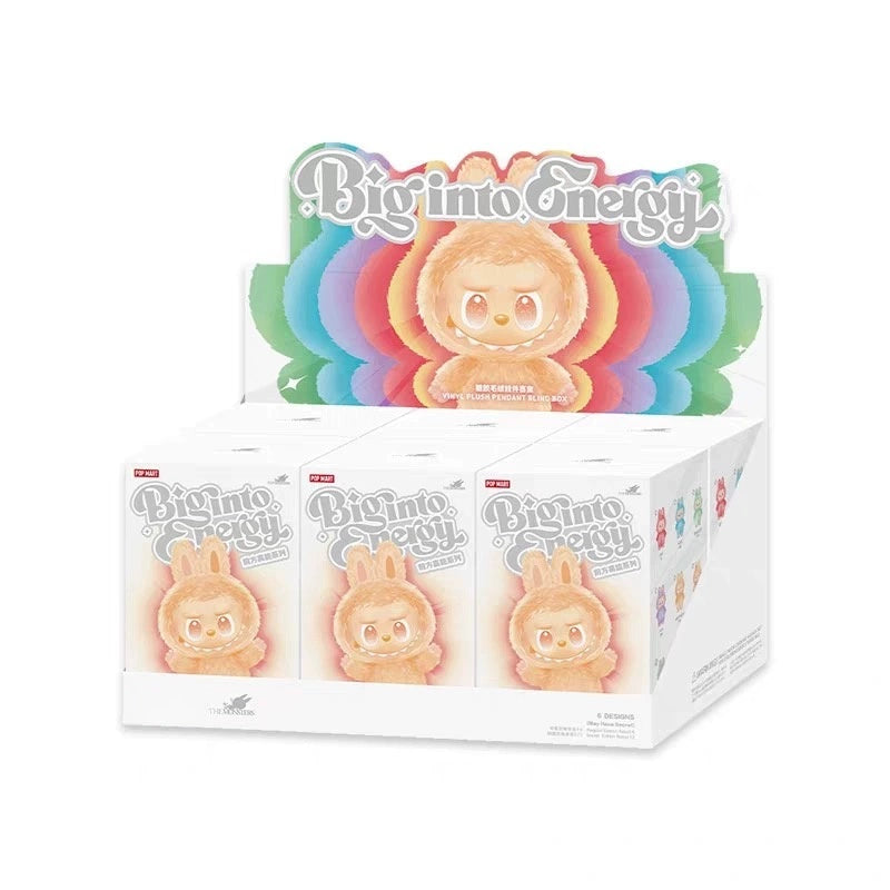 V3 Labubu The Monsters High Energy Ahead Series Vinyl Plush Doll Blind Box - Approx. 17cm Tall